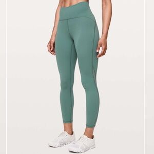 Lululemon Train Times Pant 25" Size 6
Color:Frosted Pine